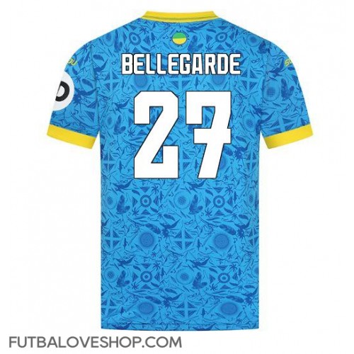 Dres Wolves Jean-Ricner Bellegarde #27 Tretina 2025-26 Krátky Rukáv